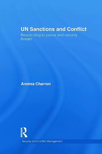 UN Sanctions and Conflict cover