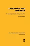 Language and Literacy (RLE Linguistics C: Applied Linguistics) cover