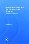 Digital Technology and the Contemporary University cover