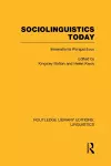 Sociolinguistics Today (RLE Linguistics C: Applied Linguistics) cover