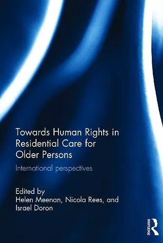 Towards Human Rights in Residential Care for Older Persons cover