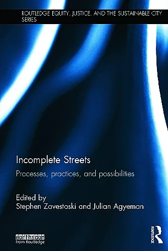 Incomplete Streets cover