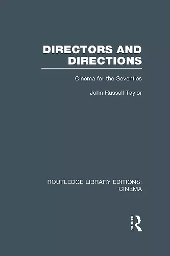 Directors and Directions cover