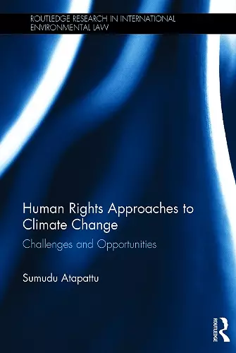 Human Rights Approaches to Climate Change cover