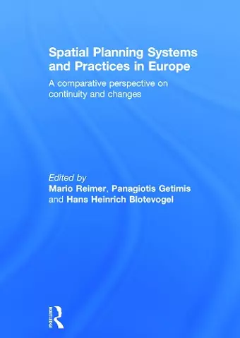 Spatial Planning Systems and Practices in Europe cover