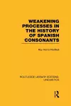 Weakening Processes in the History of Spanish Consonants (RLE Linguistics E: Indo-European Linguistics) cover