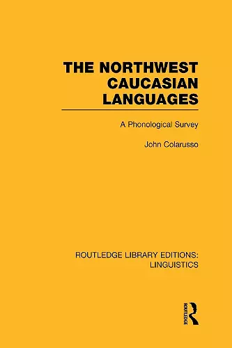 The Northwest Caucasian Languages cover
