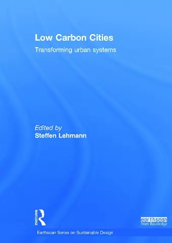 Low Carbon Cities cover