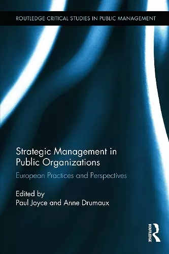 Strategic Management in Public Organizations cover