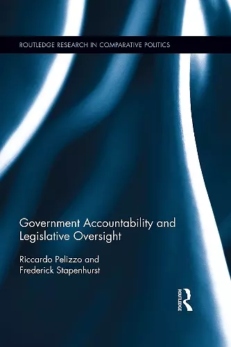 Government Accountability and Legislative Oversight cover