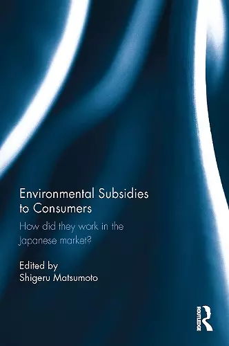 Environmental Subsidies to Consumers cover