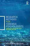 Research Methods for Forensic Psychologists cover