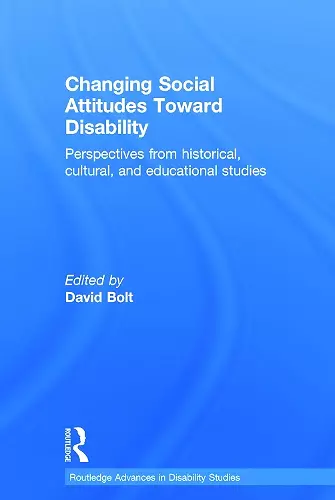 Changing Social Attitudes Toward Disability cover