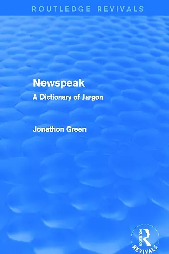 Newspeak (Routledge Revivals) cover