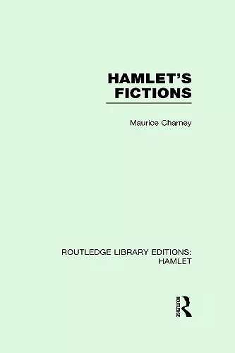 Hamlet's Fictions cover