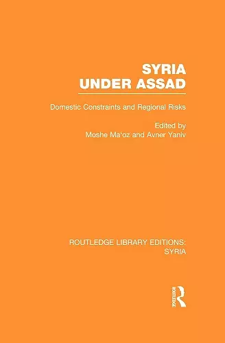 Syria Under Assad (RLE Syria) cover