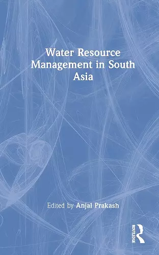 Water Resource Management in South Asia cover