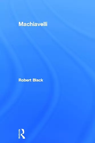 Machiavelli cover