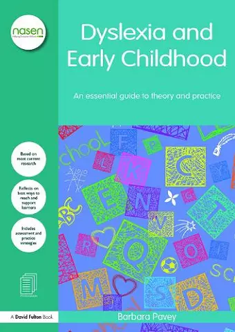 Dyslexia and Early Childhood cover