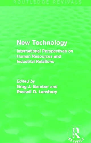 New Technology (Routledge Revivals) cover