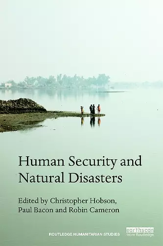 Human Security and Natural Disasters cover