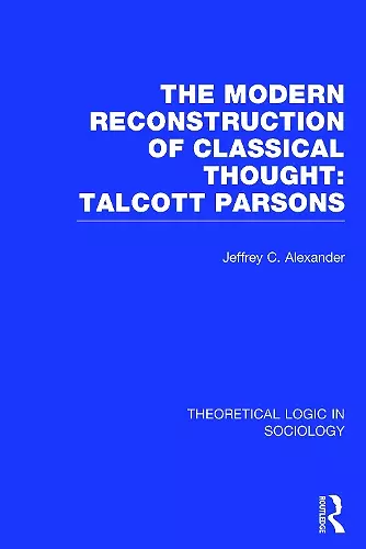 Modern Reconstruction of Classical Thought cover