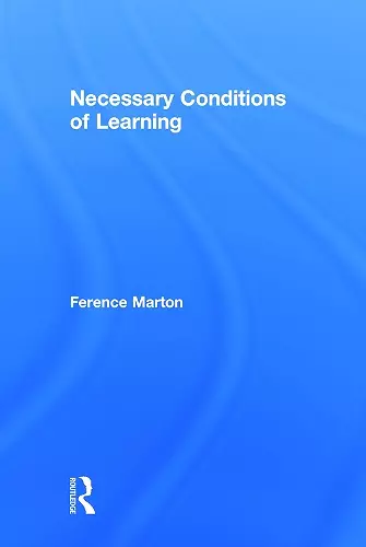 Necessary Conditions of Learning cover