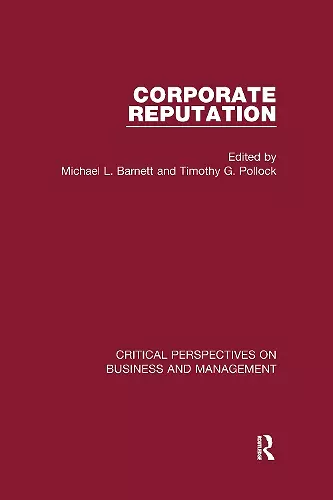 Corporate Reputation cover