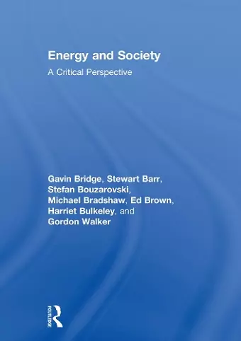 Energy and Society cover