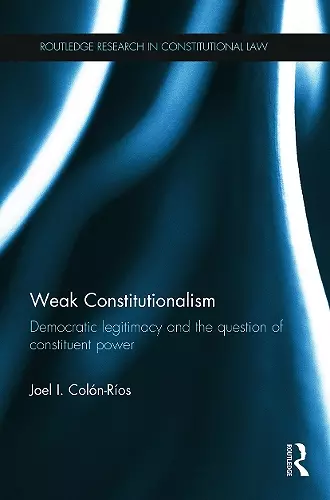 Weak Constitutionalism cover