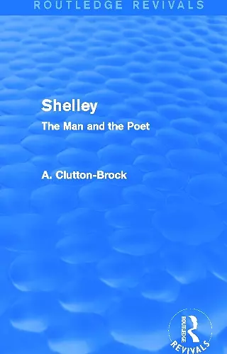 Shelley (Routledge Revivals) cover