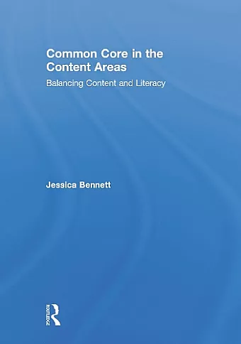 Common Core in the Content Areas cover