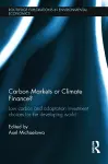 Carbon Markets or Climate Finance cover