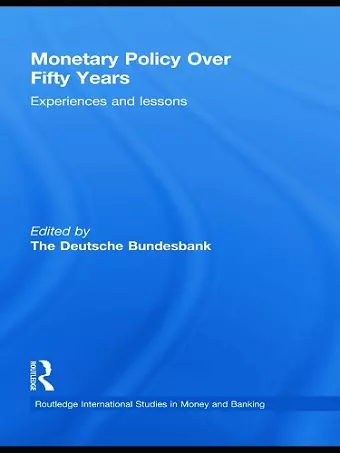 Monetary Policy Over Fifty Years cover