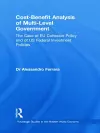 Cost-Benefit Analysis of Multi-Level Government cover