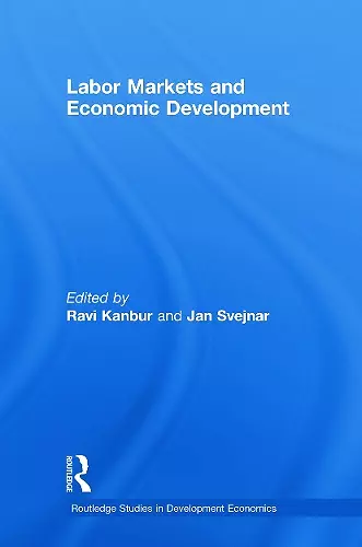 Labor Markets and Economic Development cover