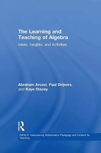 The Learning and Teaching of Algebra cover