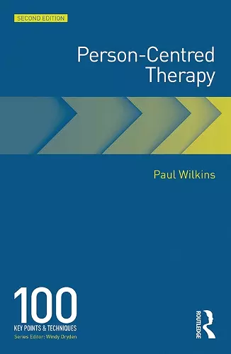 Person-Centred Therapy cover