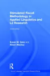 Stimulated Recall Methodology in Applied Linguistics and L2 Research cover