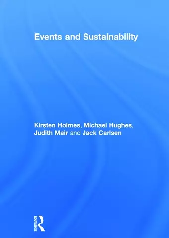 Events and Sustainability cover