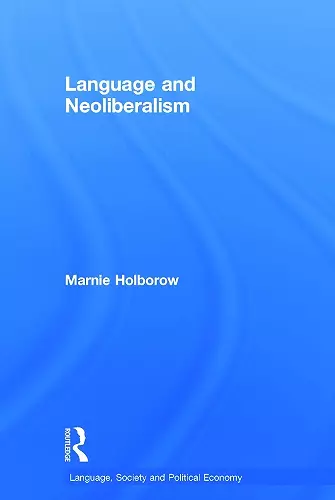 Language and Neoliberalism cover