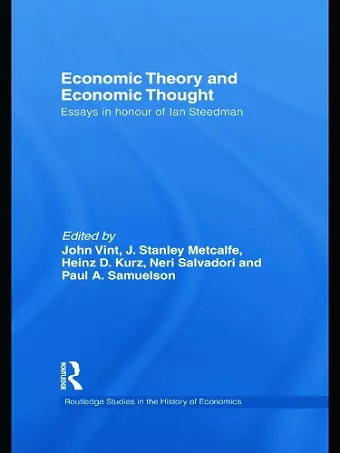 Economic Theory and Economic Thought cover