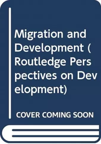 Migration and Development cover