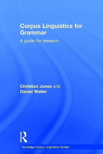 Corpus Linguistics for Grammar cover