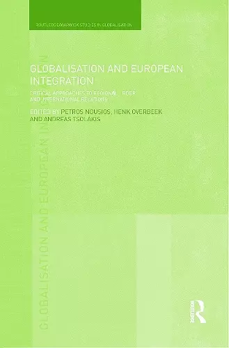 Globalisation and European Integration cover