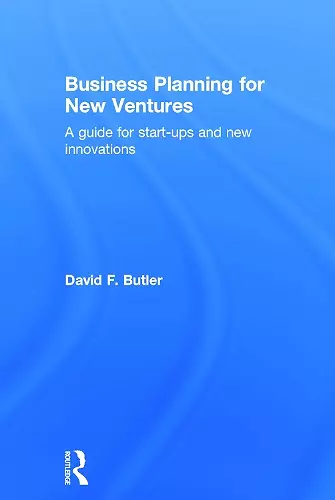 Business Planning for New Ventures cover