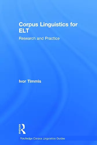 Corpus Linguistics for ELT cover