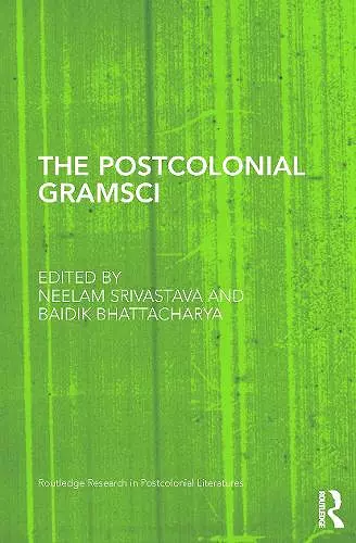 The Postcolonial Gramsci cover