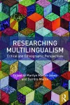 Researching Multilingualism cover