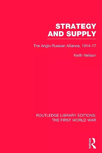 Routledge Library Editions: The First World War cover